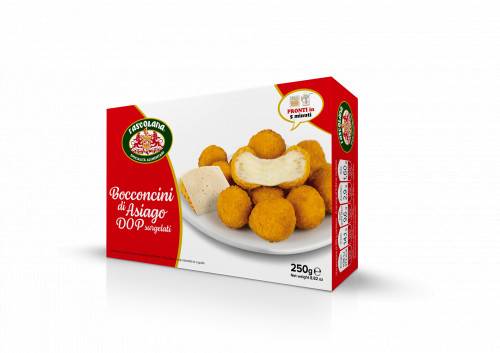 bocconcini impanati di asiago dop surgelati