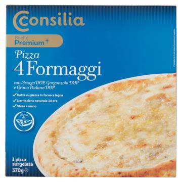 Pizza 4 formaggi con asiago dop