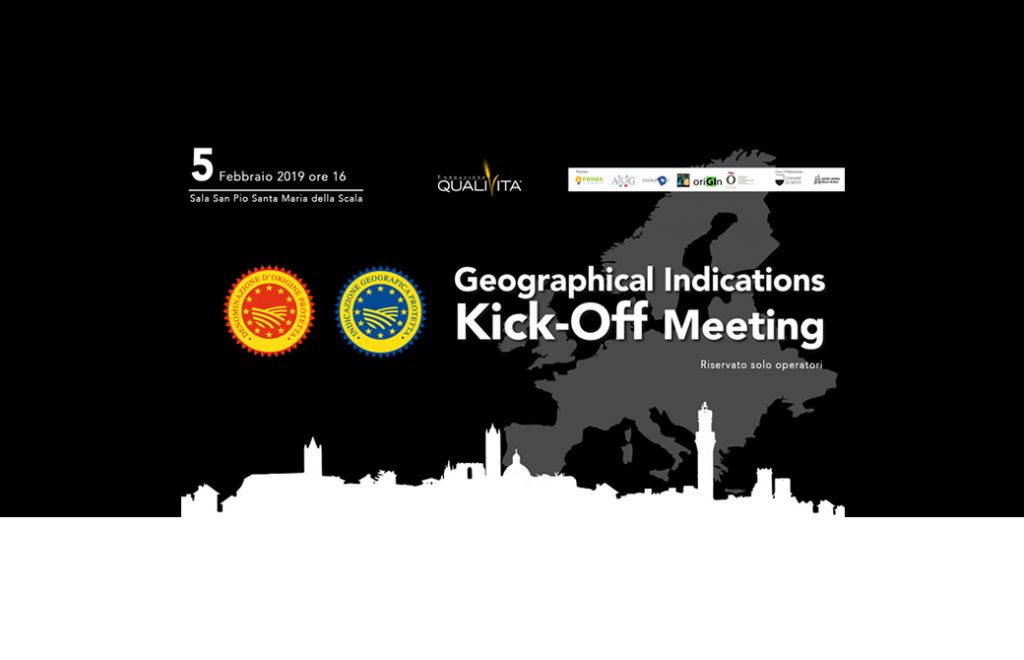 Il Consorzio di Tutela al Geographical Indications Kick-Off meeting